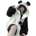 Panda Plüsch Sweatshirt