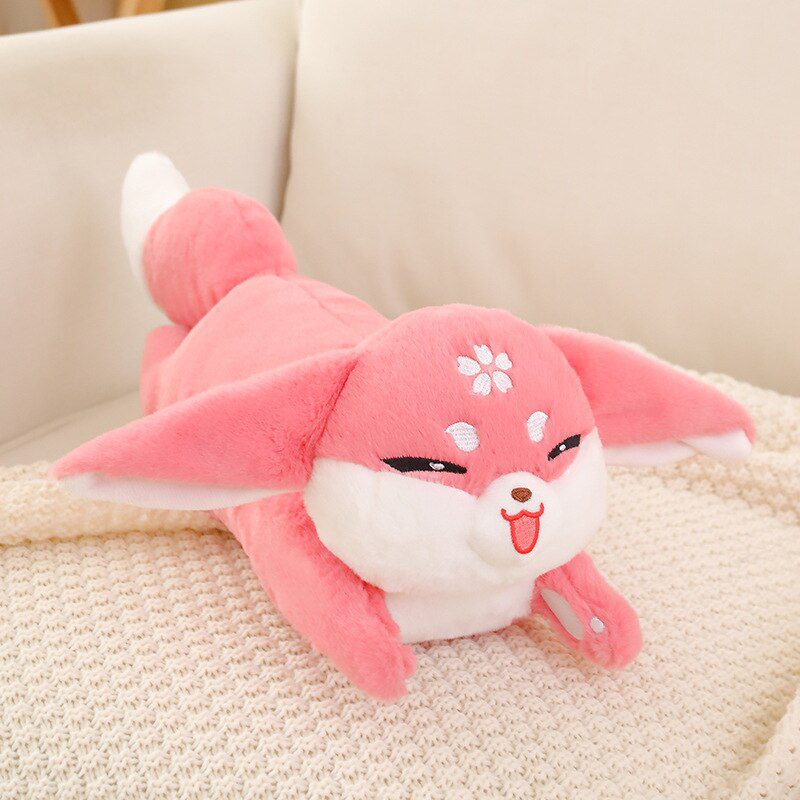 Brinquedo de pelúcia Fox fofo para abraçar e brincar - Animal de pelúcia adorável e aconchegante