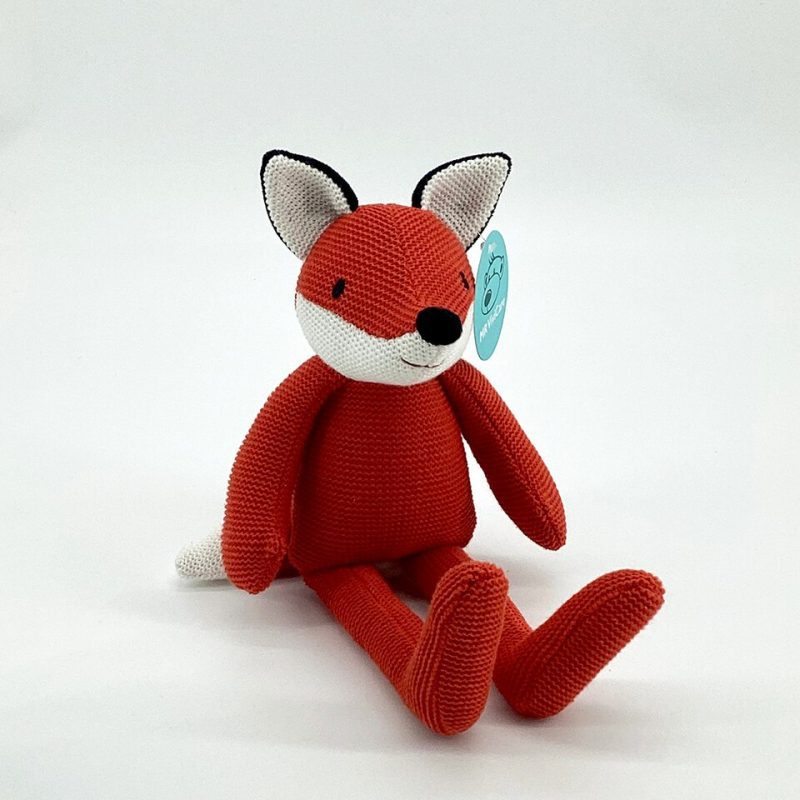 Animal Hand Finger Puppet Fox Plush Doll - Interactive Puppet for Storytelling
