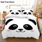 Juegos de cama de oso panda