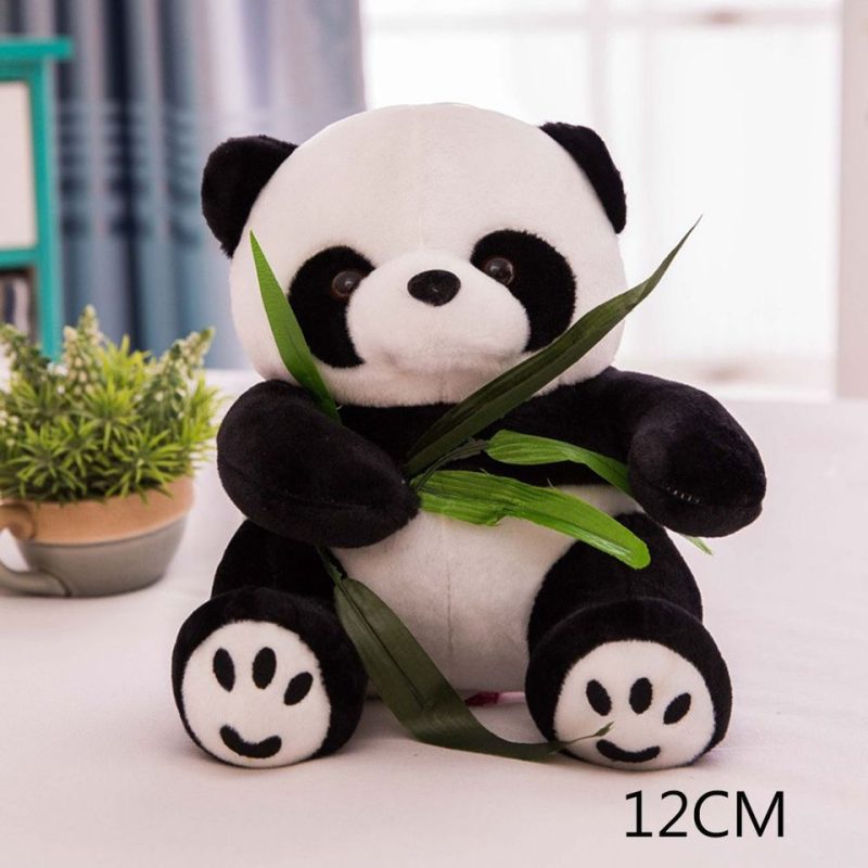 panda plush pillow