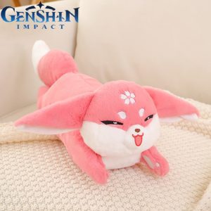 Pink Fox Stuffed Animal