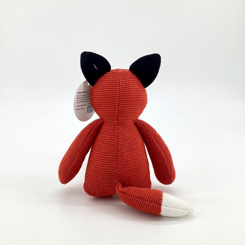 Red Fox Doll - Quirky and Whimsical Plush Decor