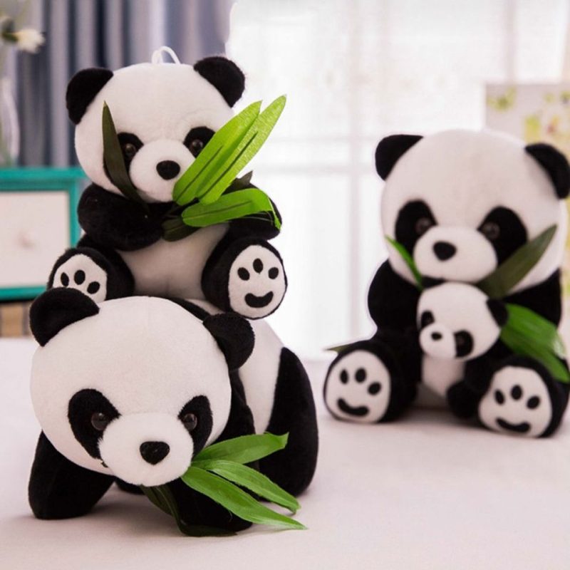 peluche panda rouge disney