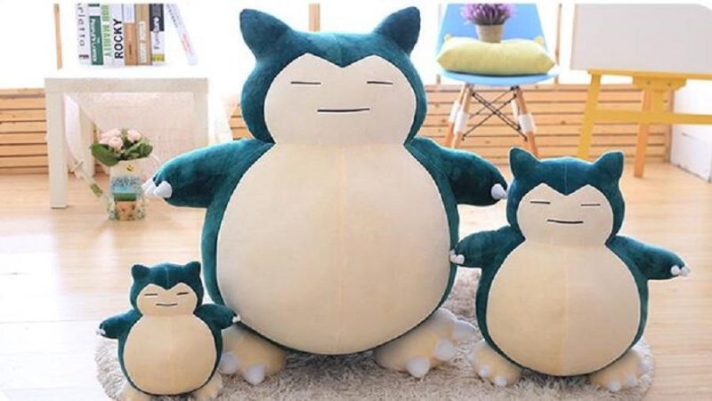 Pokemon Center Snorlax Pillow | Snorlax stuffed toy - 11.8 inches ...