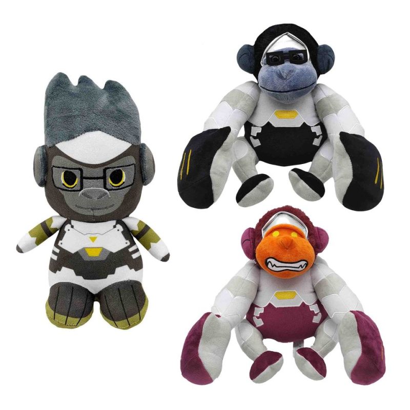 Pelúcia Winston | Overwatch - Figura colecionável de Winston, multicolor