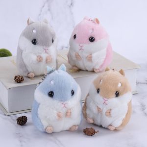 Llavero de juguete de ratón de peluche | juguetes de peluche lindos de 10 cm