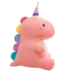 Dinosaurio ponderado de papilla | Juguete de peluche de dinosaurio unicornio - Nuevo juguete de peluche suave de 30 cm Regalo cómodo para niños