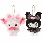 Porte-clés en peluche Kuromi ｜ Sanrioed My Melody Sweet Lolitas Poupée en peluche - 12cm