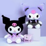 Kuromi Halloween Plüsch ｜ Weiches Wurfkissen Plüsch Puppen Geburtstag Geschenk