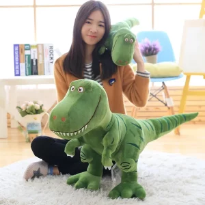 Animaux en peluche de dinosaures de la faune | Nouveaux jouets en peluche dinosaure tyrannosaure de 40 cm