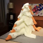 Giant Goose Stuffed Animal｜63 Inch Big Size Fluffy Duck Plush Toys