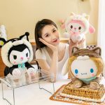 Peluche Kuromi Baby｜Sanrio My Melody Kuromi Jouet en peluche souple