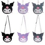 Bolso de felpa Kuromi ｜ Bolso bandolera Sanrio - Bolso de hombro