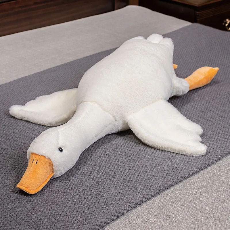 Giant Goose Stuffed Animal｜63 Inch Big Size Fluffy Duck Plush