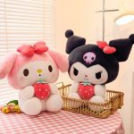 Kuromi Strawberry Plüsch | My Melody Plüschpuppe Spielzeug