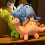 Tiktok Weighted Dinosaur | Cartoon Colorful Dinosaur Plush Toy - Cute Stuffed Animals Triceratops for Boys Girls