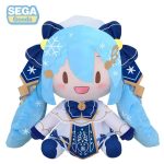 Schnee Miku Plüsch | Snow Future Miku FUFU 50 cm Figur Plüschspielzeug