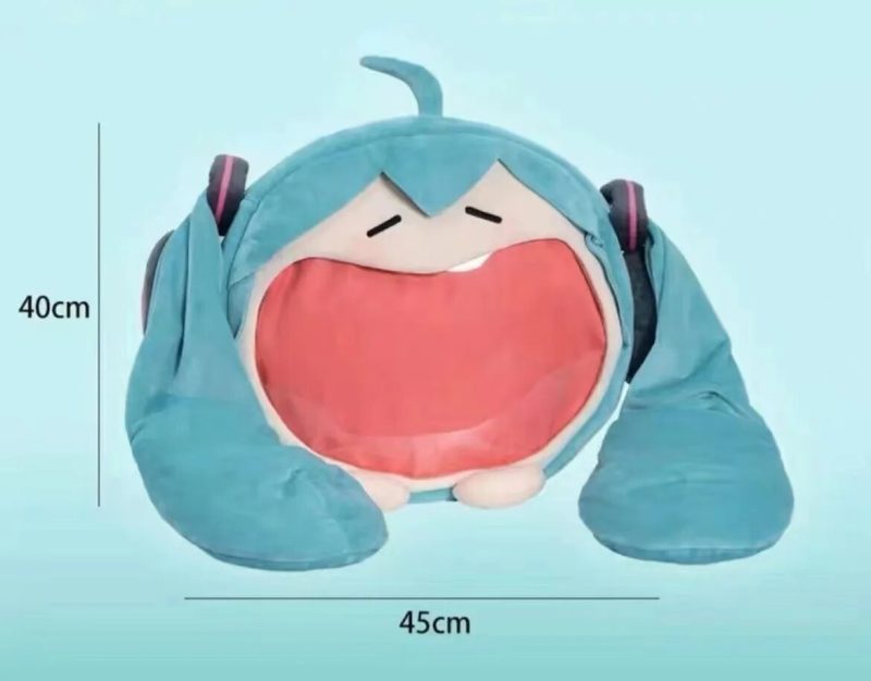 hatsune miku pusheen plush