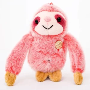 Pink Cute Sloth Plush Keychian for sale