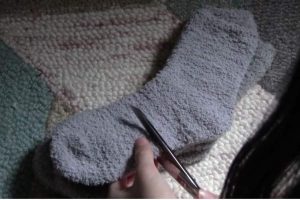Cutting the grey socks