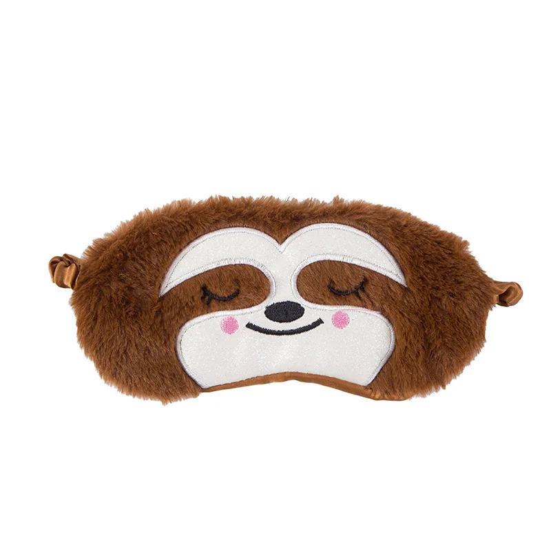 Sloth Sleep Eye Mask | 3D Cartoon Eyeshade - Sloth Sleeping Mask Plush -2