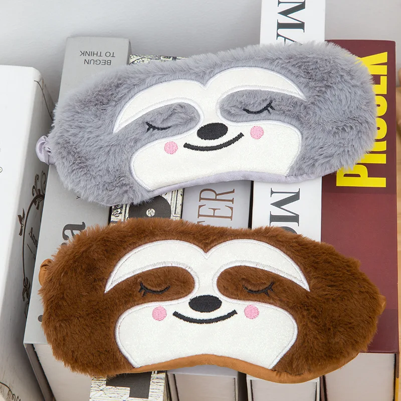 Sloth Sleep Eye Mask | 3D Cartoon Eyeshade - Sloth Sleeping Mask Plush -3