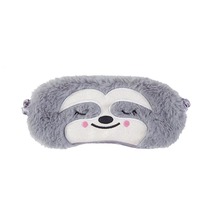 Sloth Sleep Eye Mask | 3D Cartoon Eyeshade - Sloth Sleeping Mask Plush -1