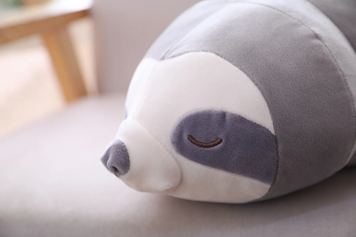 Gray Sloth Stuffed Animal -10