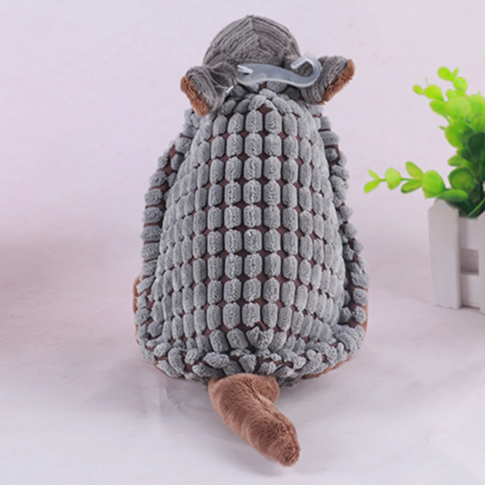 Armadillo Plush Dog Toy -2