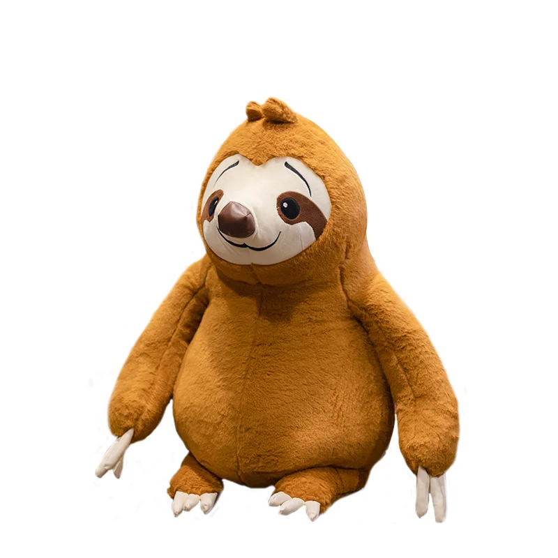 Huge Sloth Stuffed Animal | Korea TV Backstreet Rookie Simulation Stuffed Sloth Toy -8