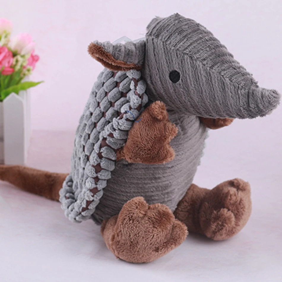 Armadillo Plush Dog Toy -3