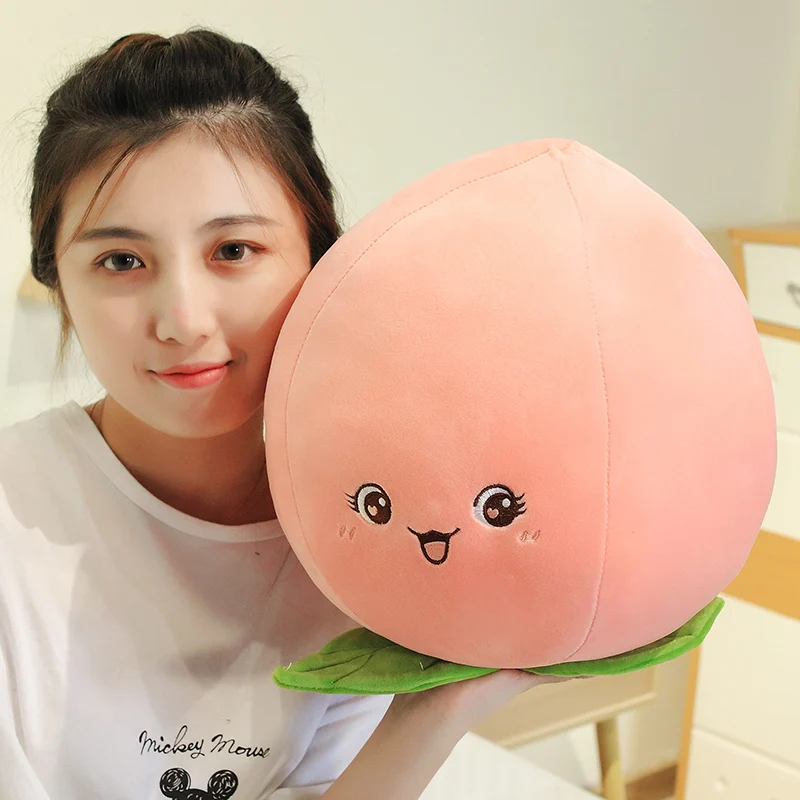 Soft Peach Plush Toy -8