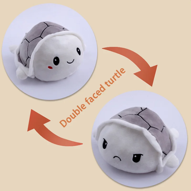 Reversible Turtle Plush -8