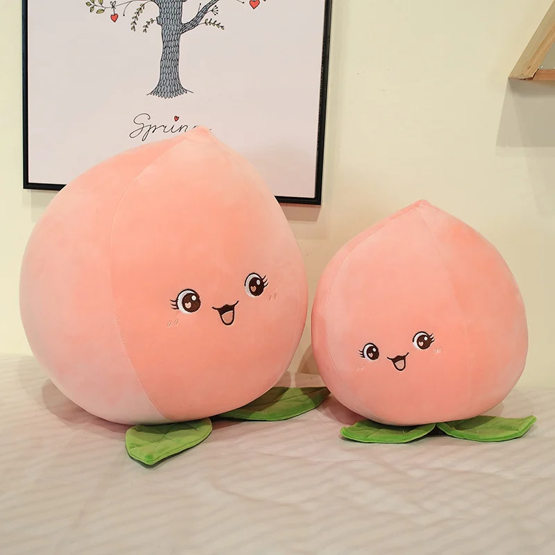 Soft Peach Plush Toy -12