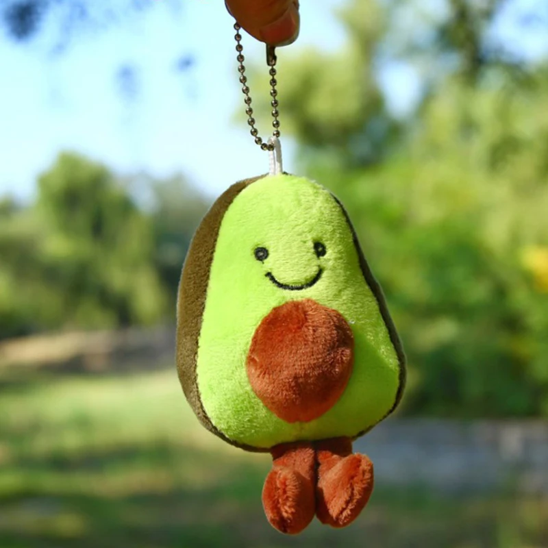 Fruit Avocado Stuffed Keychain -3