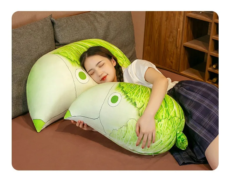 Chinese Cabbage Bird Plush Pillow -7