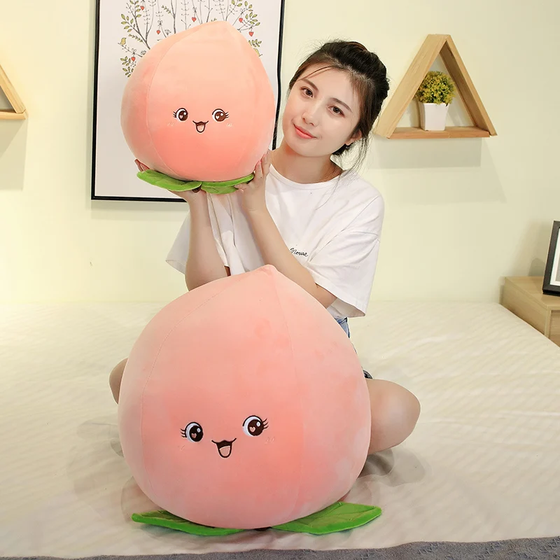 Soft Peach Plush Toy -10