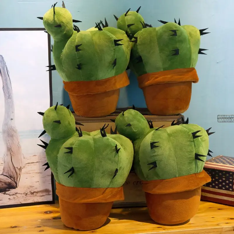 Lifelike Cactus Stuffed Toy -4