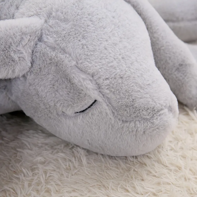 Korean Giant Bunny Plush | 47.2 Inch Big Long Ear Rabbit Stuffed Pillow -7