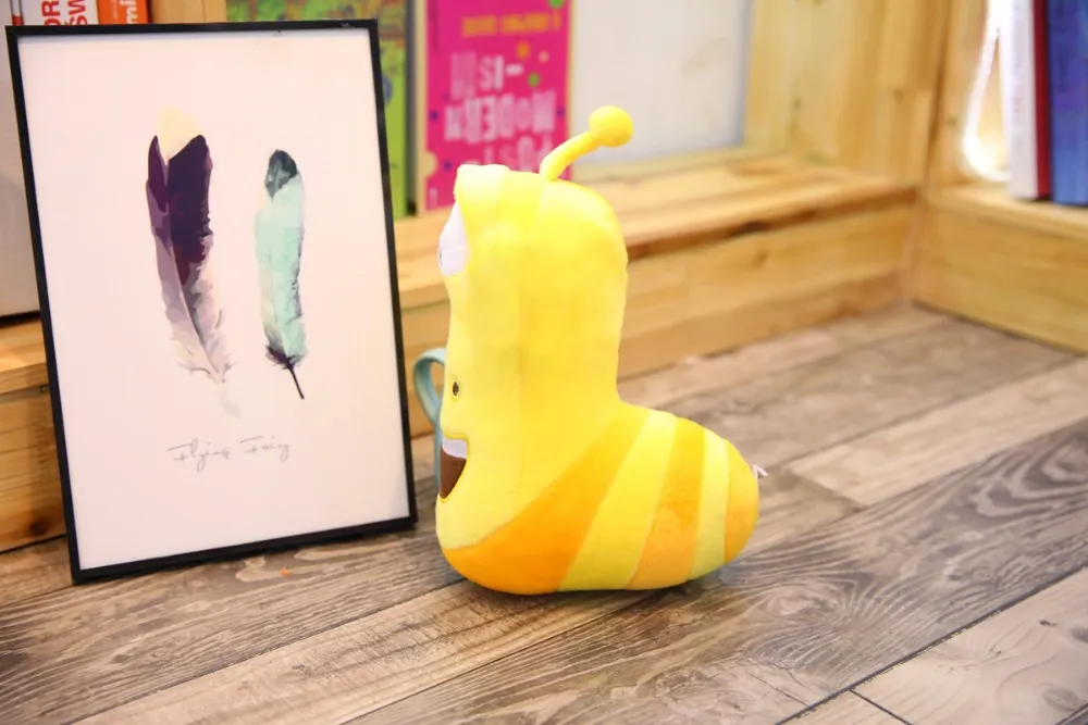Korean Anime Inspired Plush Slug Larva | Ideal for Children\'s Birthday Gifts and Hobbies -8