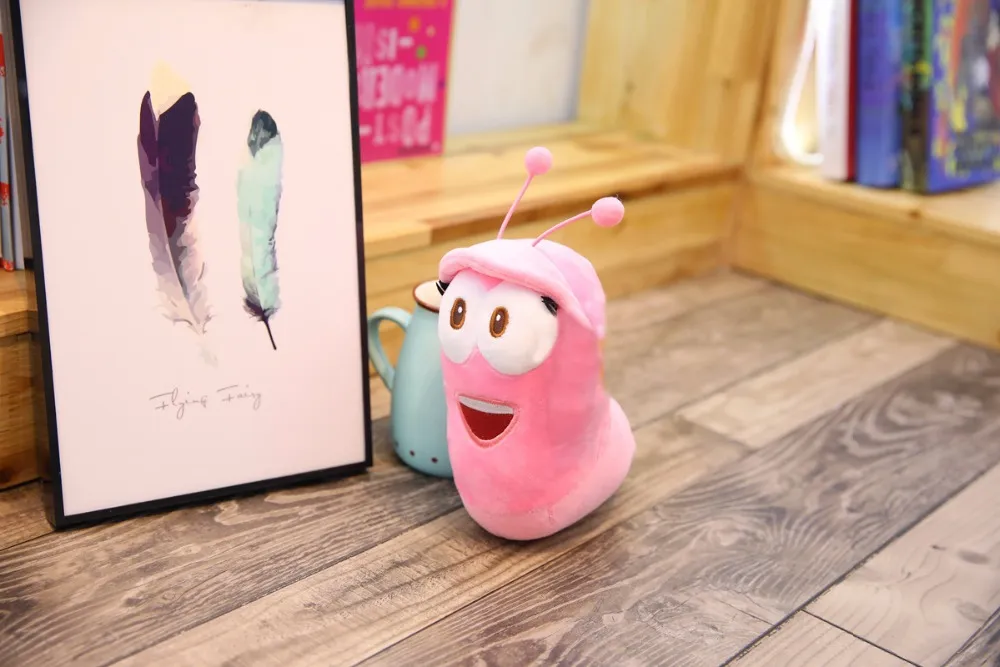 Korean Anime Inspired Plush Slug Larva | Ideal for Children\'s Birthday Gifts and Hobbies -6
