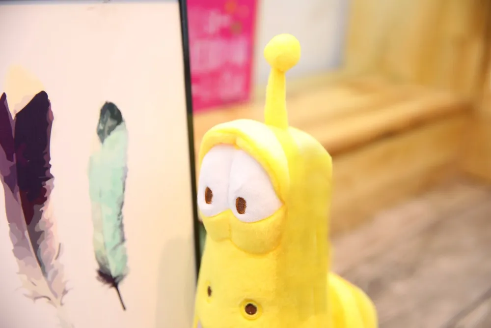 Korean Anime Inspired Plush Slug Larva | Ideal for Children\'s Birthday Gifts and Hobbies -12
