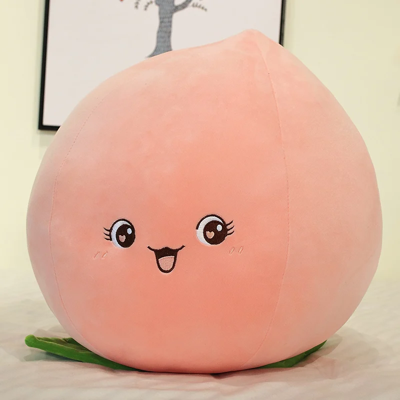 Soft Peach Plush Toy -11