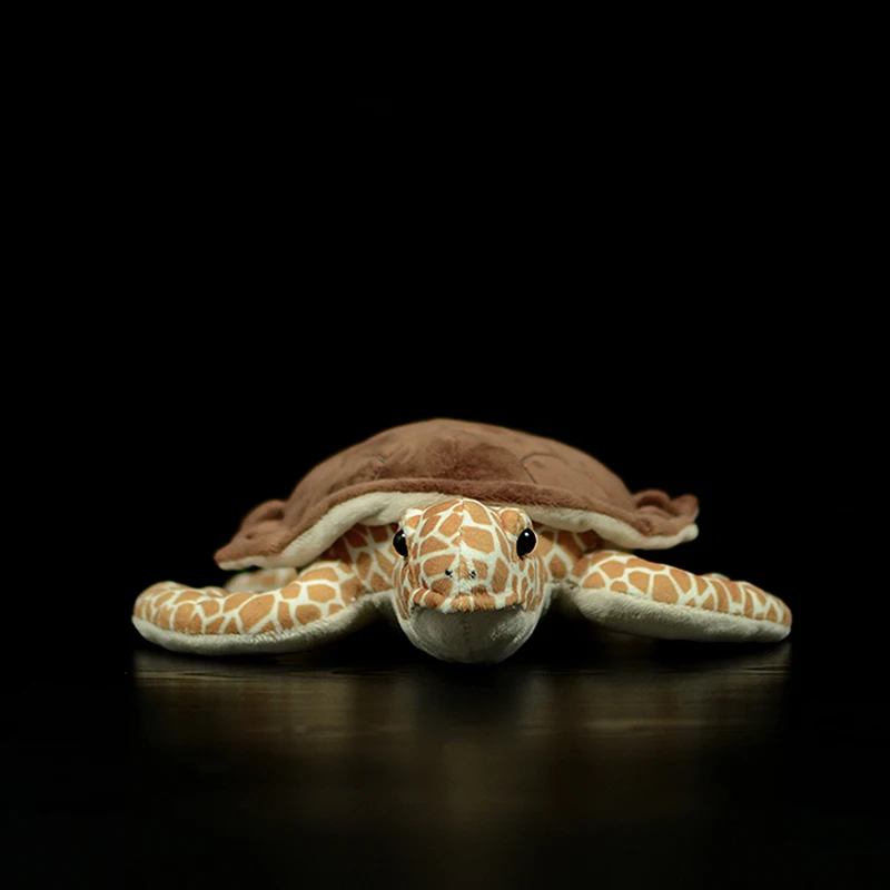 Leatherback Turtle Stuffed Toy | 30cm Real Life Tortoise Model Plush -10