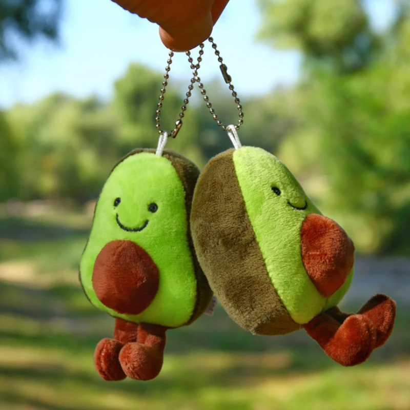 Fruit Avocado Stuffed Keychain -1