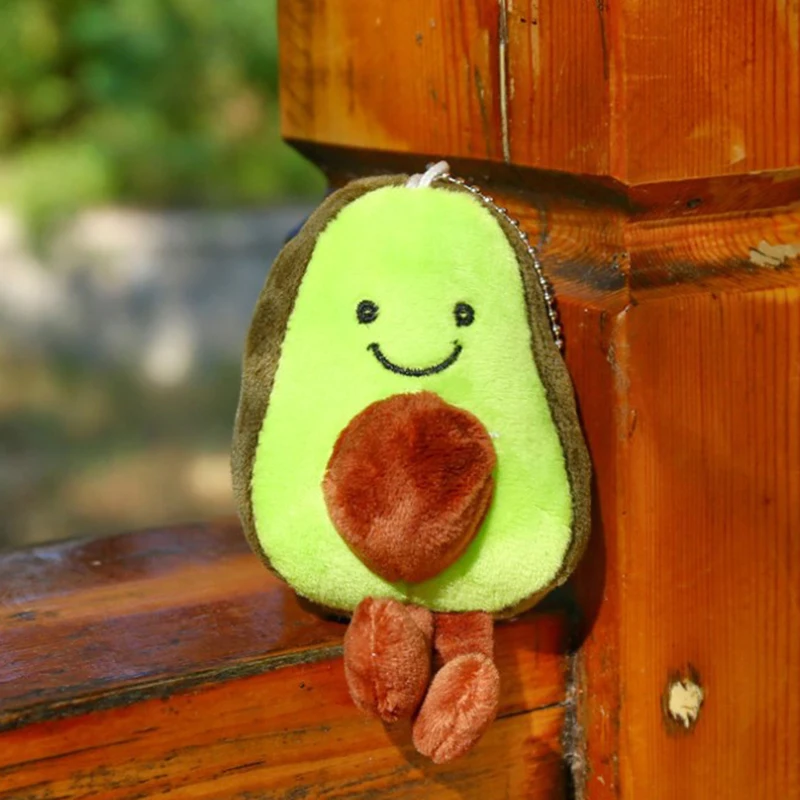 Fruit Avocado Stuffed Keychain -5
