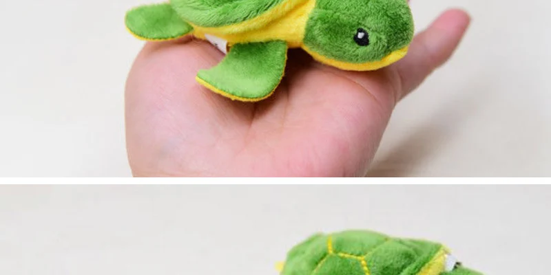 Cute Turtle Plush Keychain -6