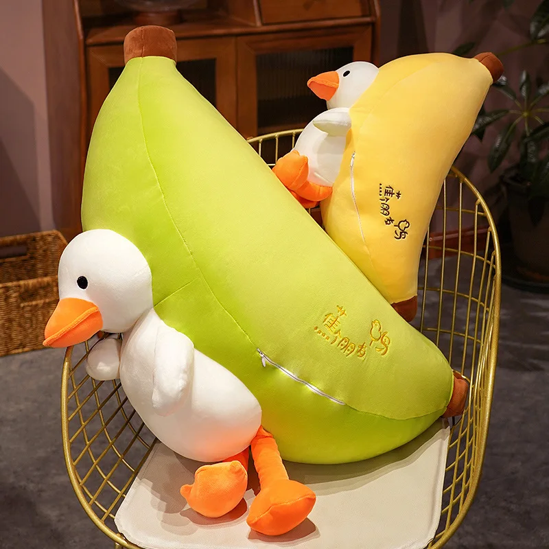 Banana Duck Plushie Pillow -10