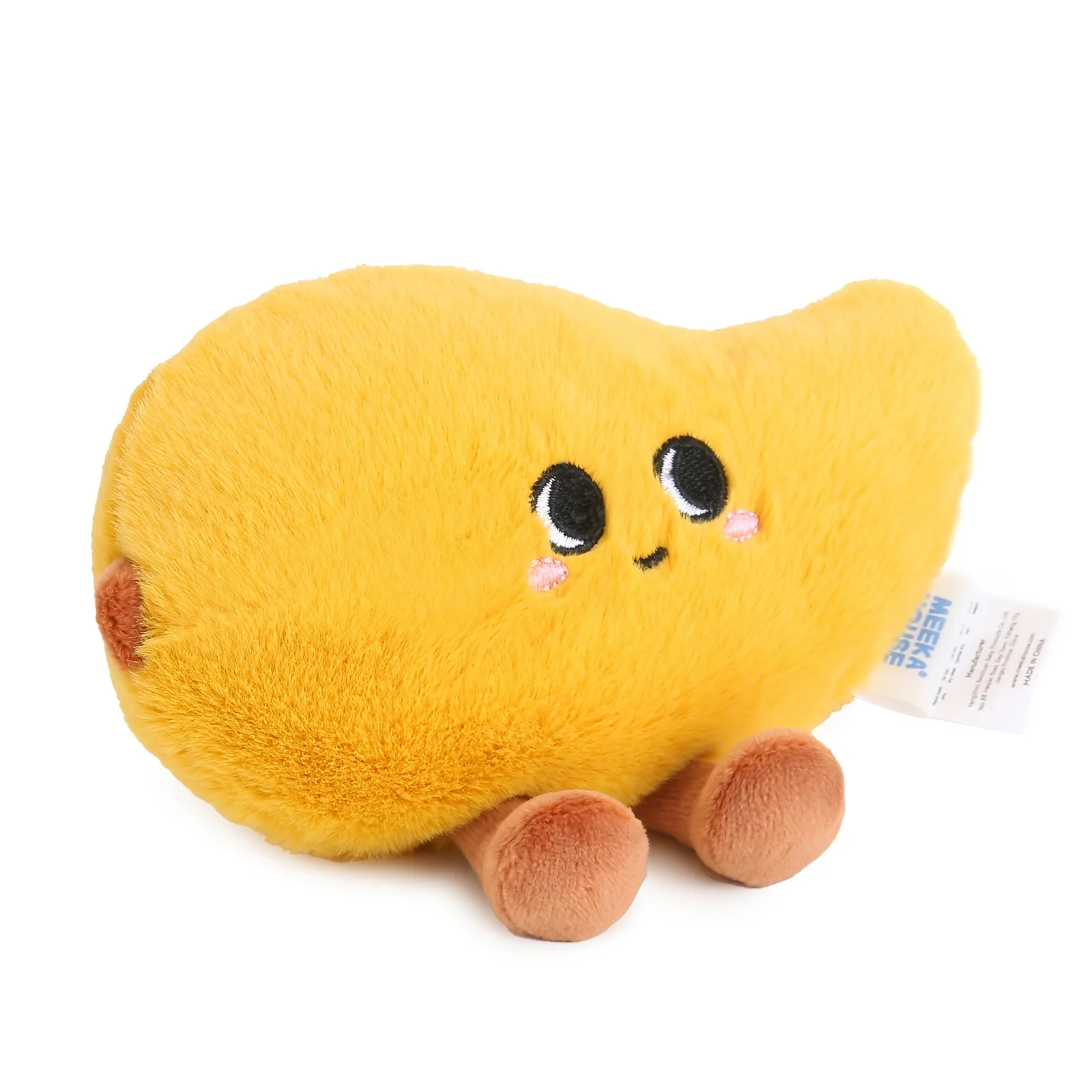 Stuffed Mango Toy | 15cm Plush Doll, Educational Gift for Boys and Girls -1